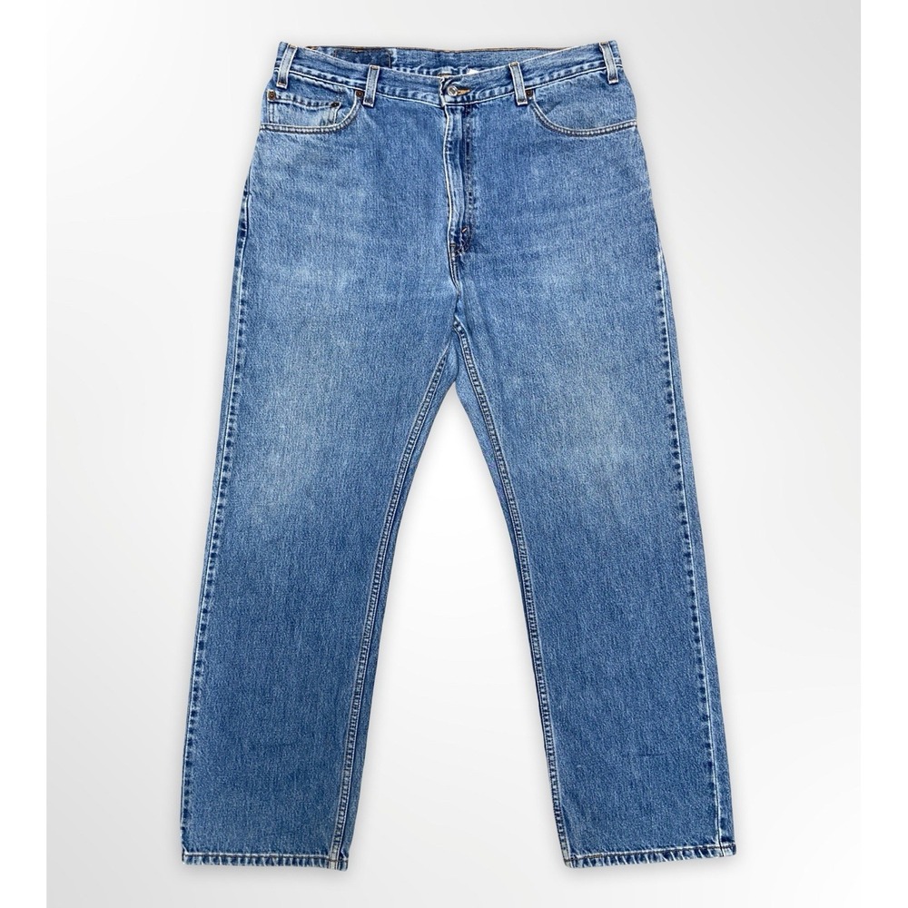 Levi's Regular Straight Leg Jeans Men's 36x30 Blue Denim Red Tab Vintage